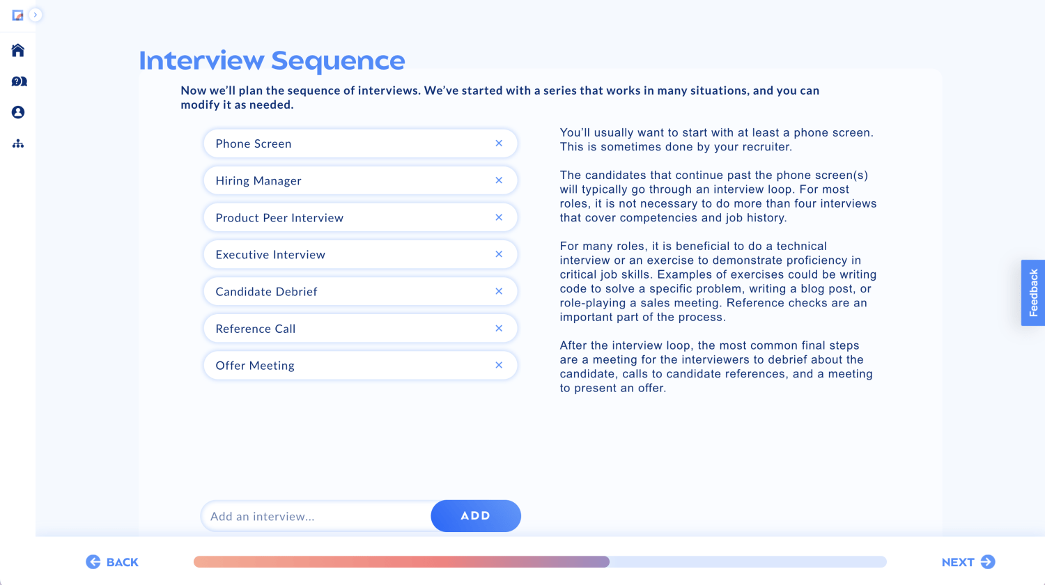 2 Setup Your Sequence of Interviews xz6bws