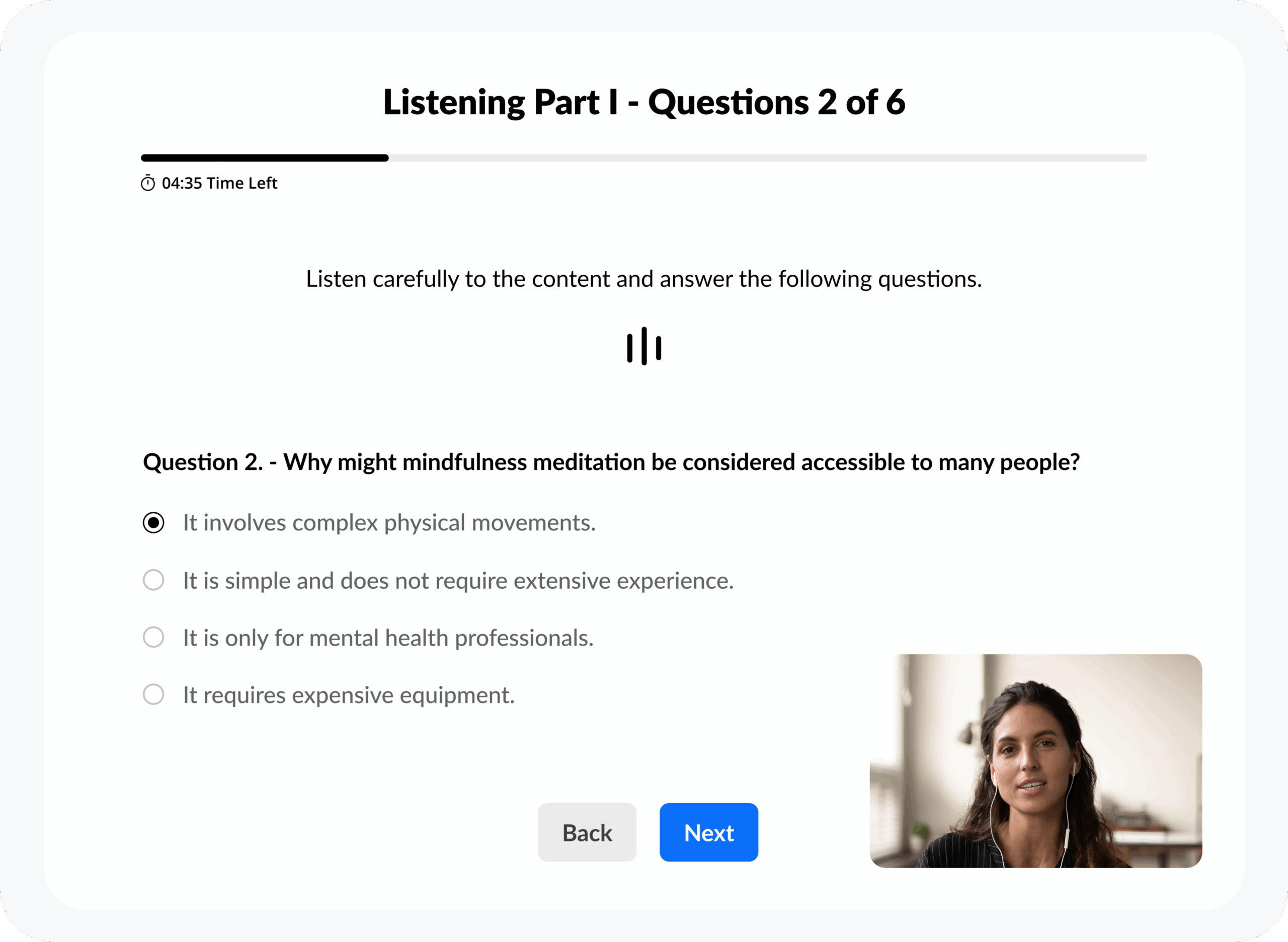 Hallo Listening Test