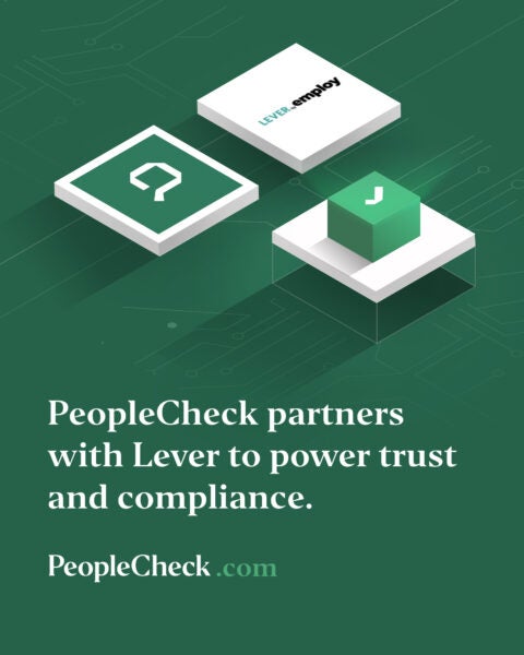PeopleCheck Lever Integration